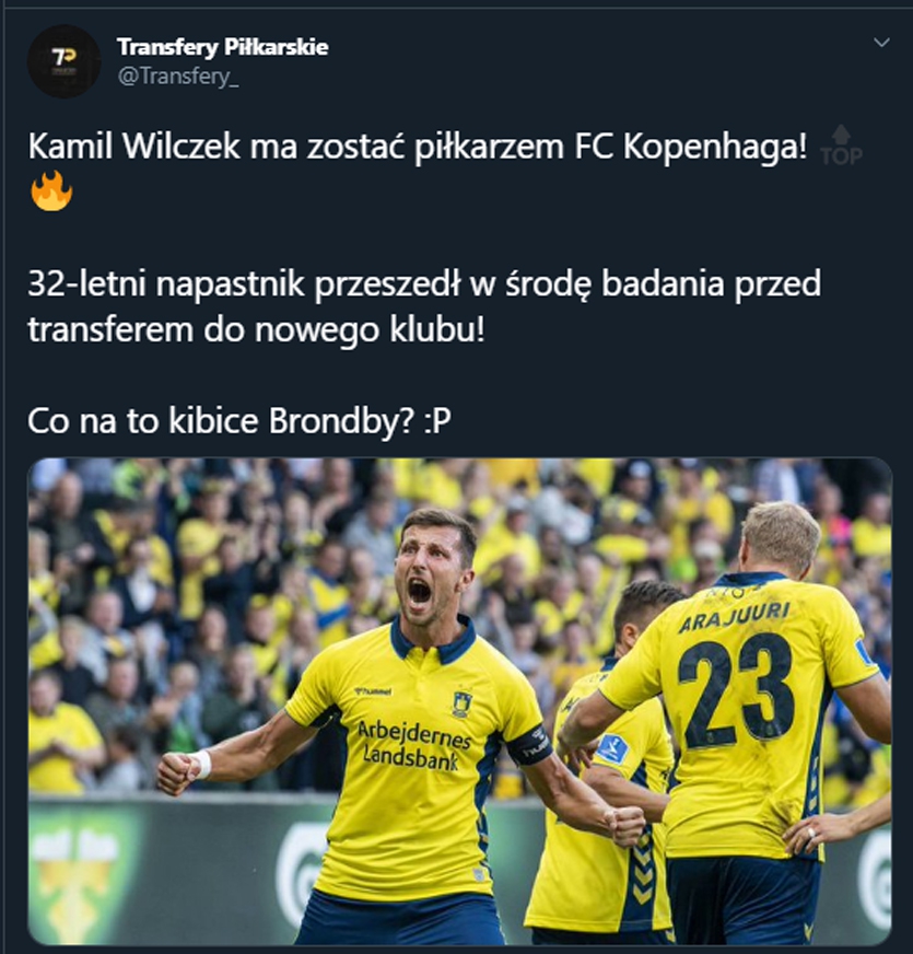 ZASKAKUJĄCY transfer Kamila Wilczka!